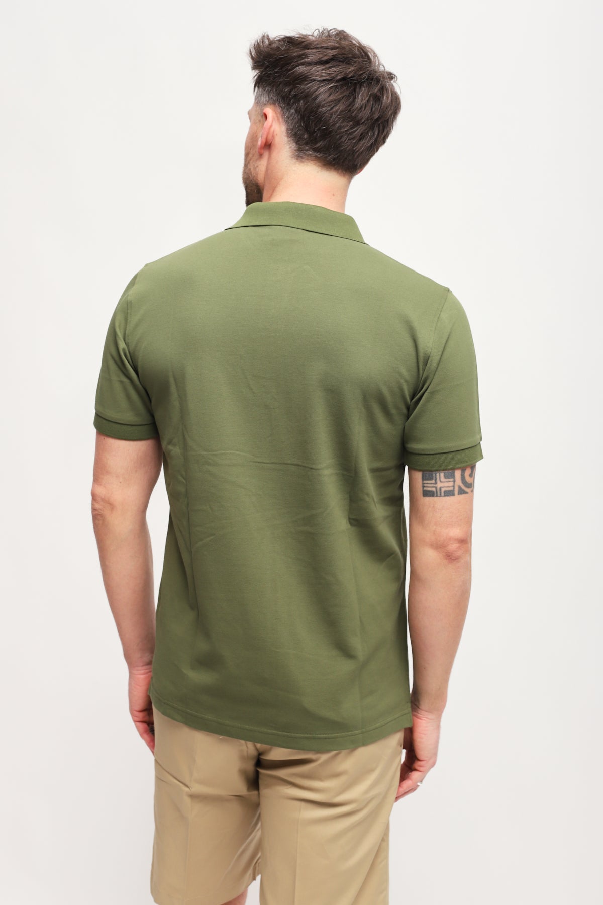 Polo Solid Verde Scuro