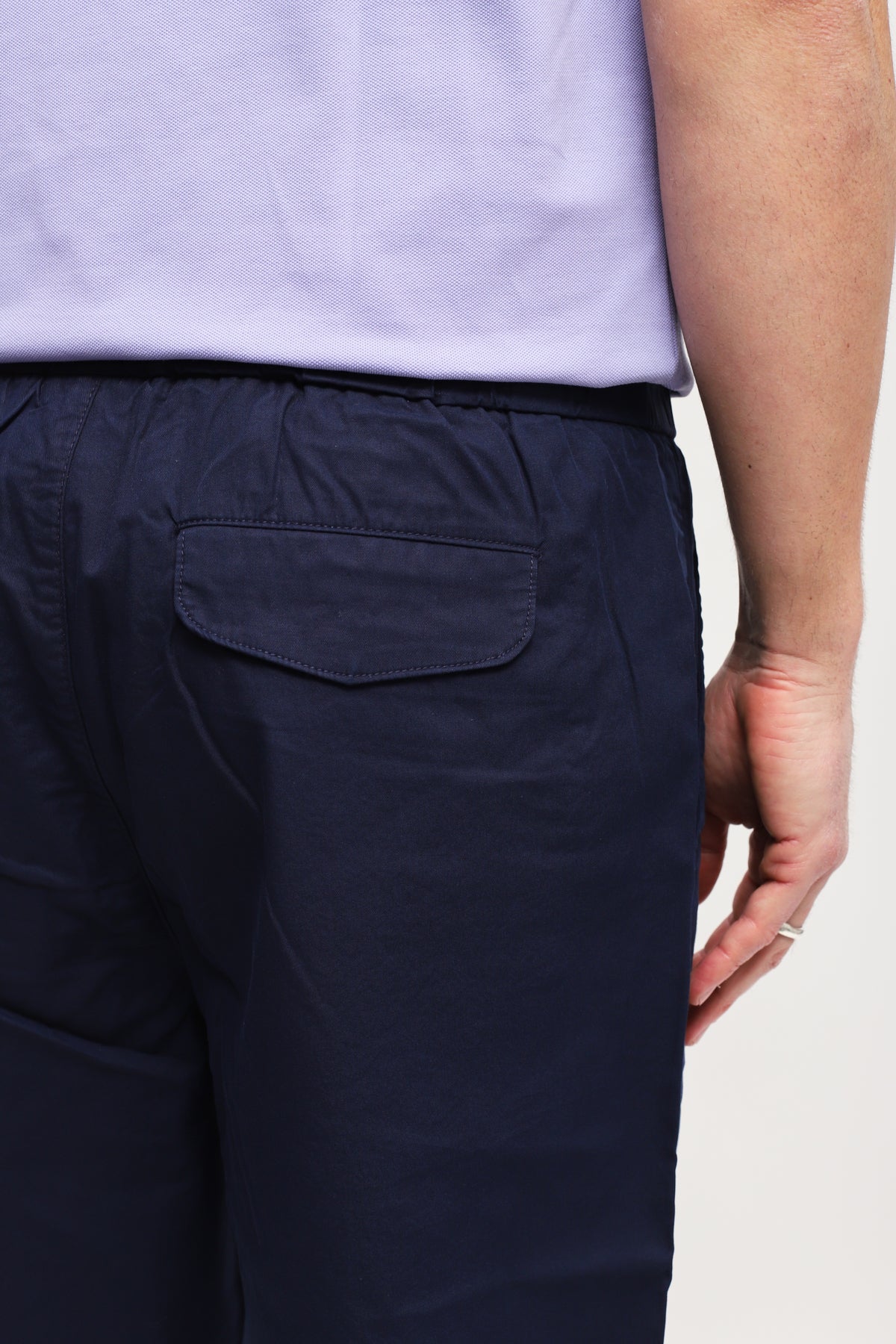 Bermuda con coulisse Blu Navy