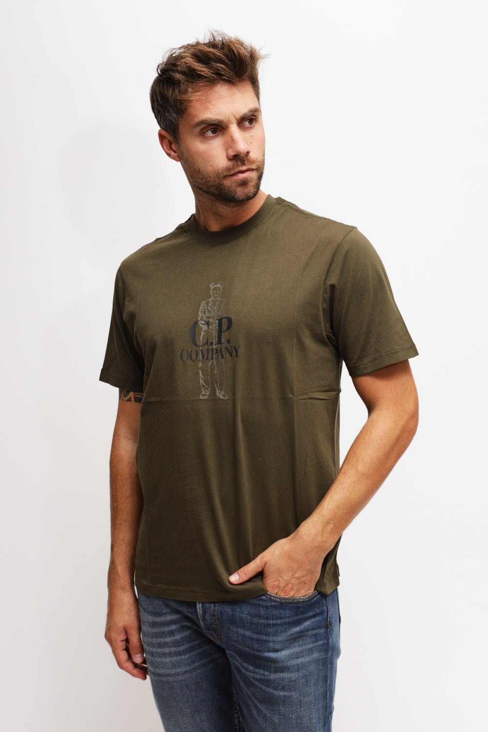 T-shirt Jersey 30/1 Verde