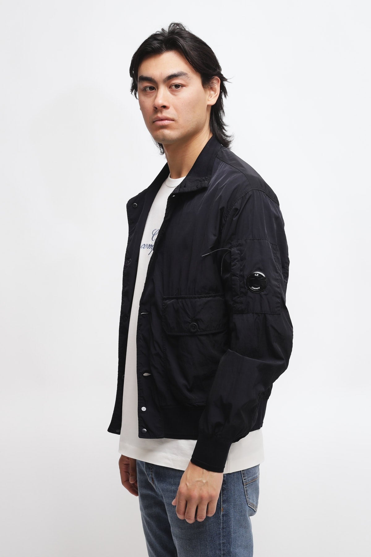 Giacca Chrome-R Full Button Nero