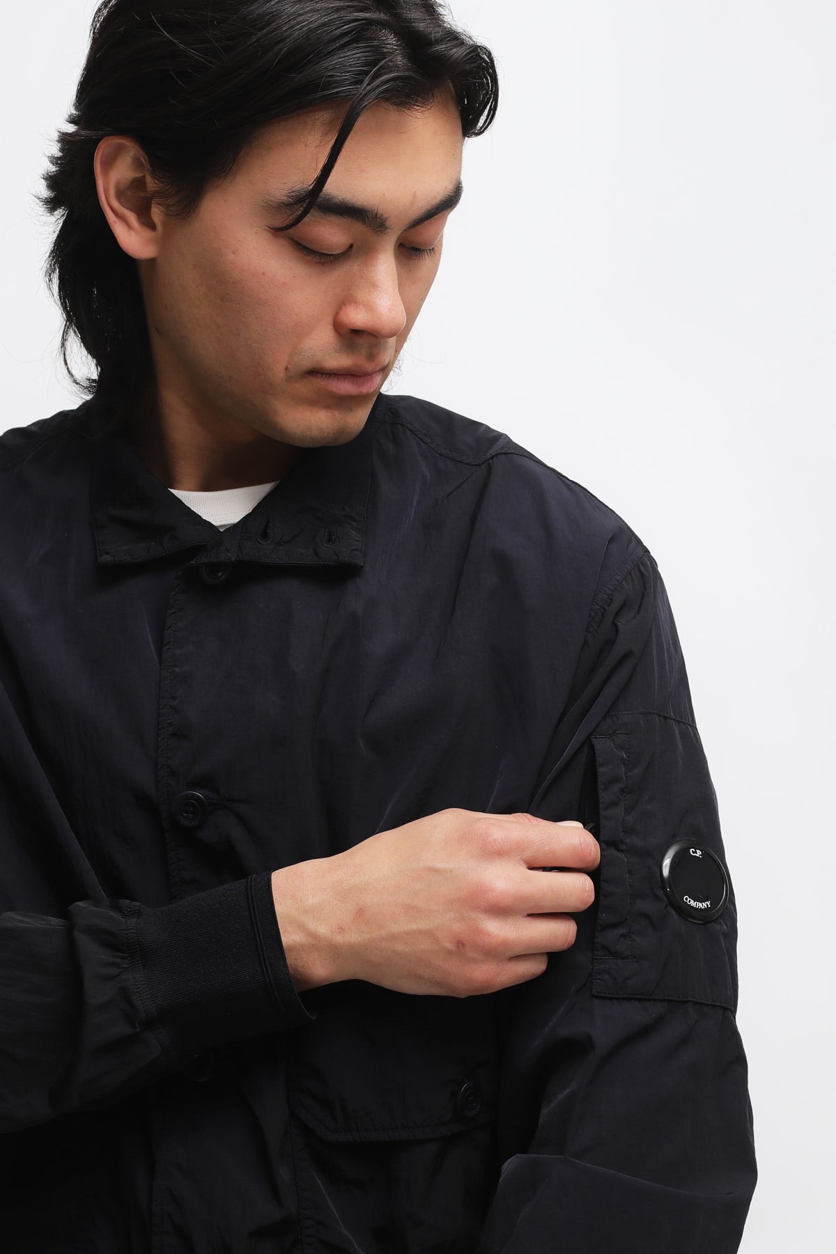 Giacca Chrome-R Full Button Nero