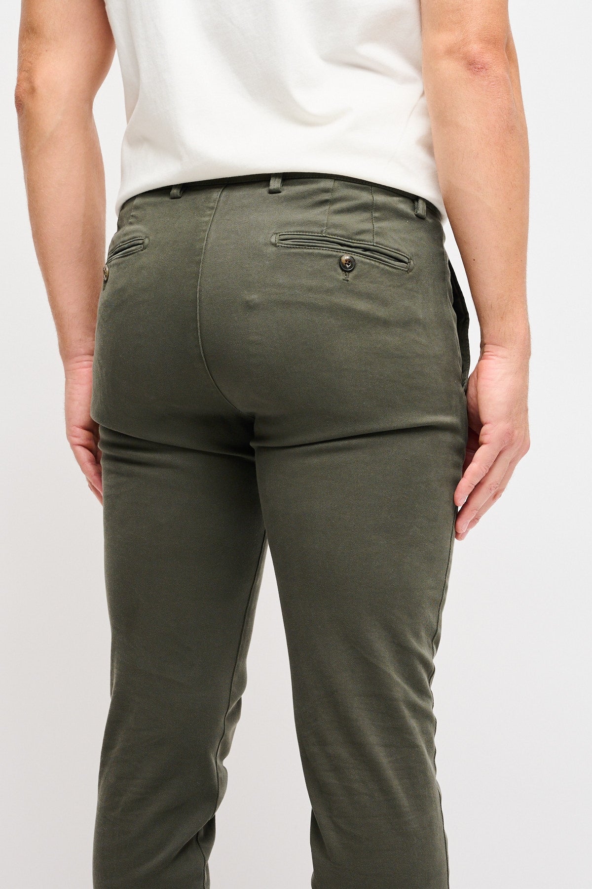 Pantalone BG05 in cotone Verde