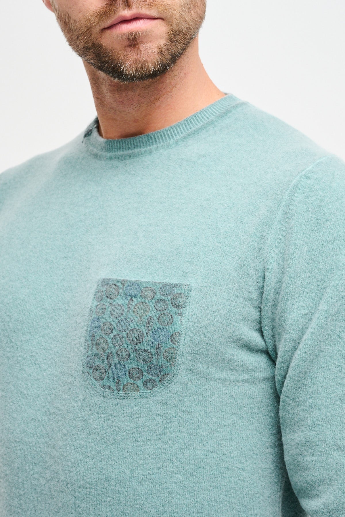 Girocollo Bath Verde Acqua