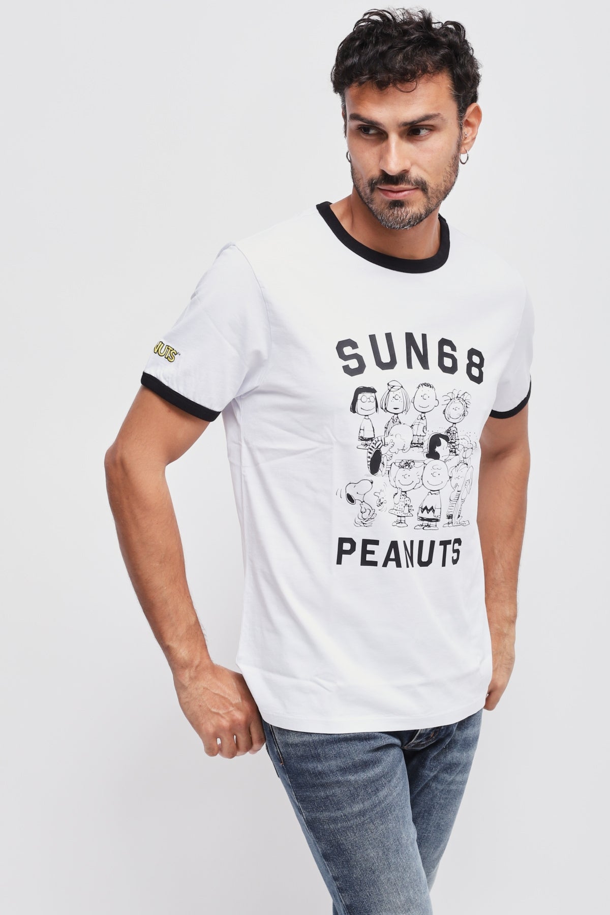 T-shirt Peanuts Bianco