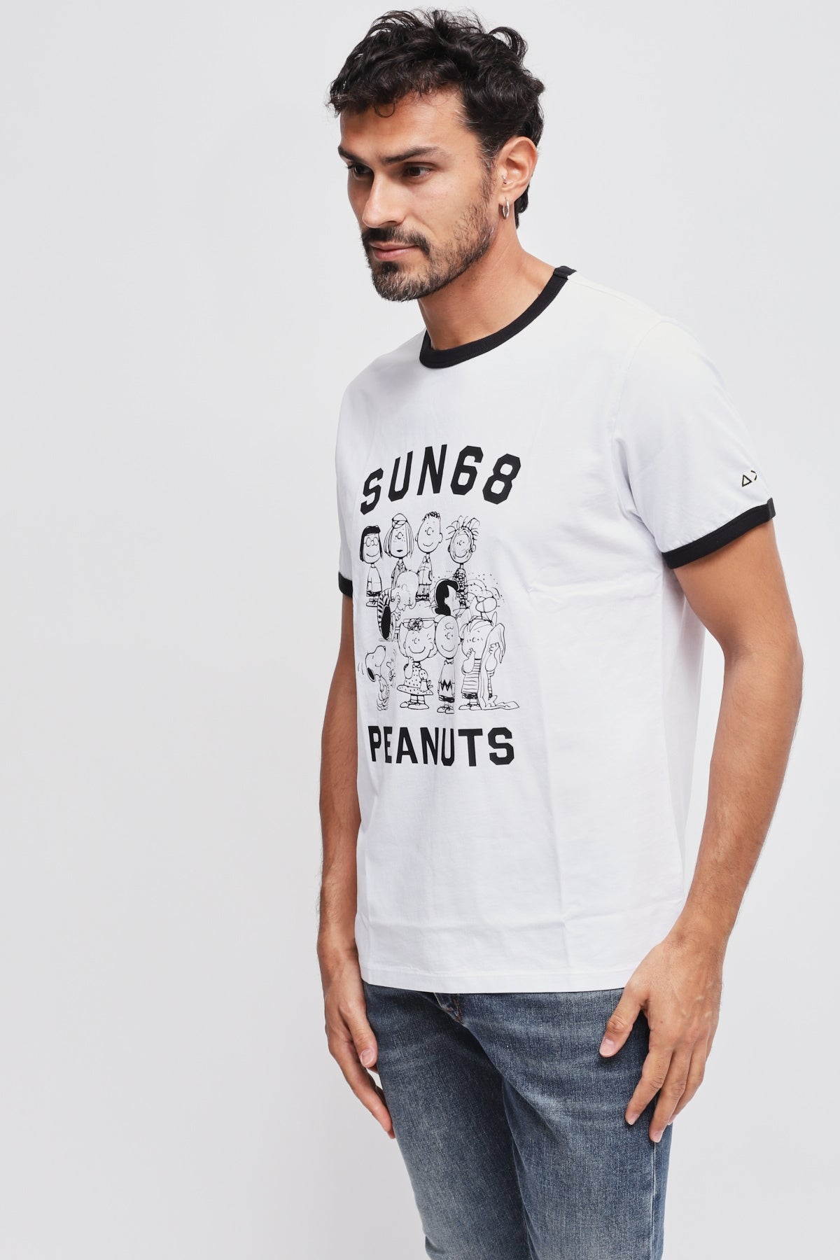 T-shirt Peanuts Bianco
