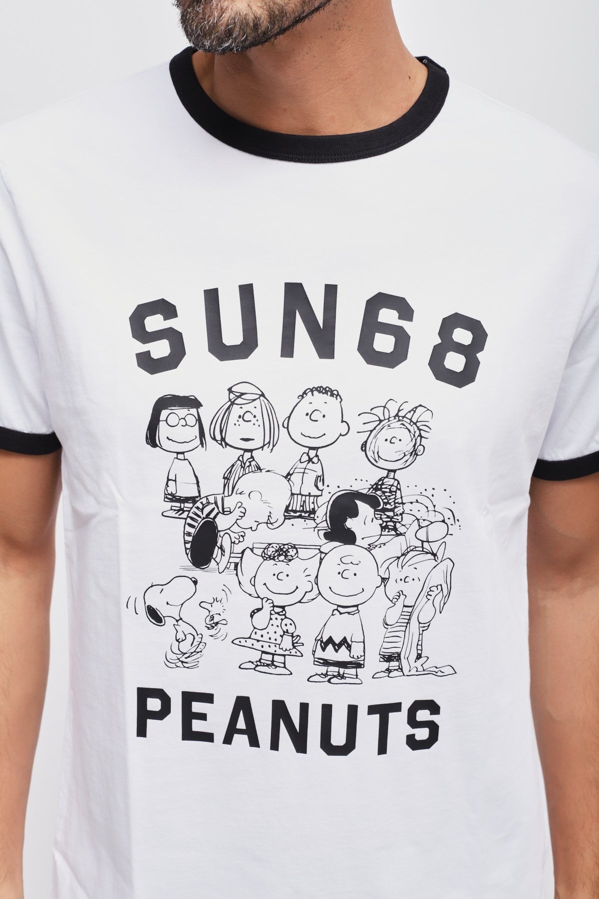 T-shirt Peanuts Bianco