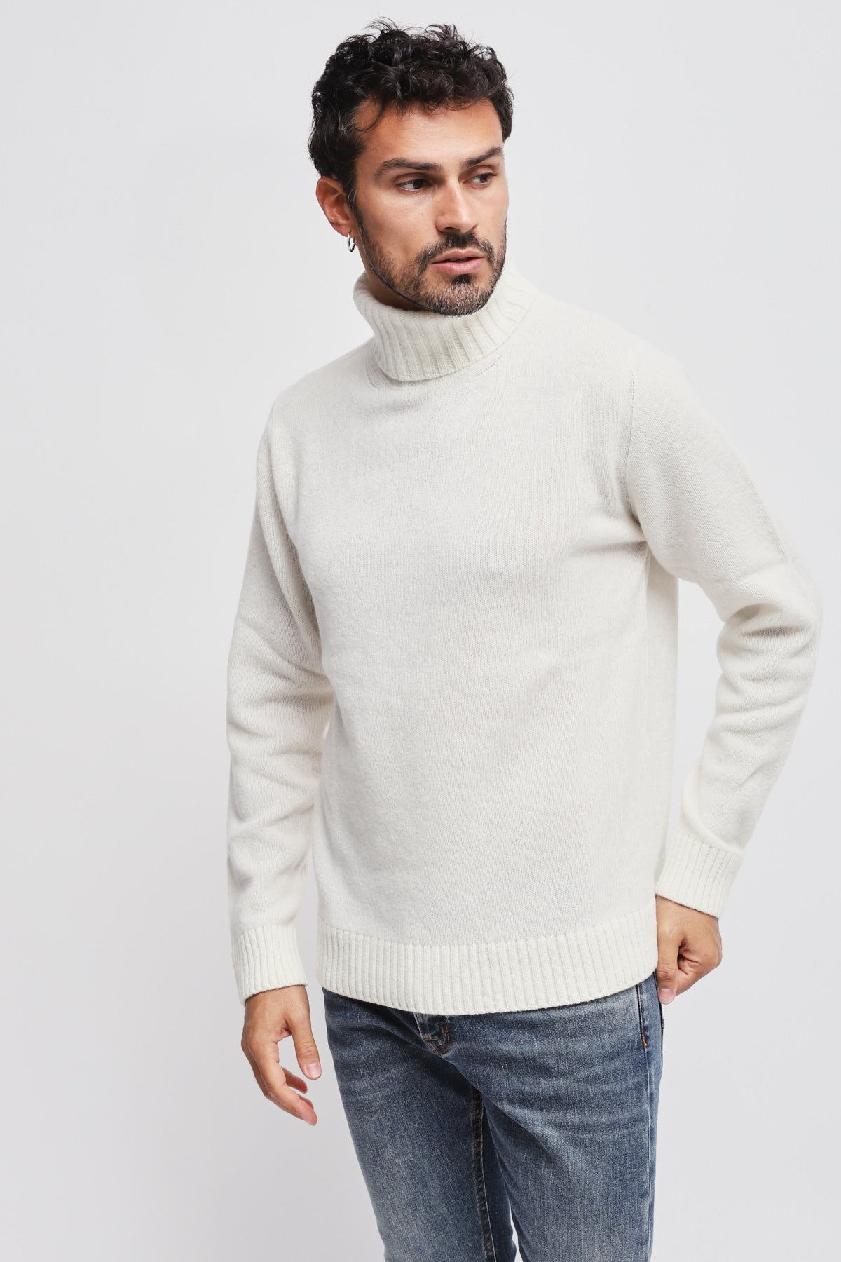 Dolcevita 100% lana vergine Bianco