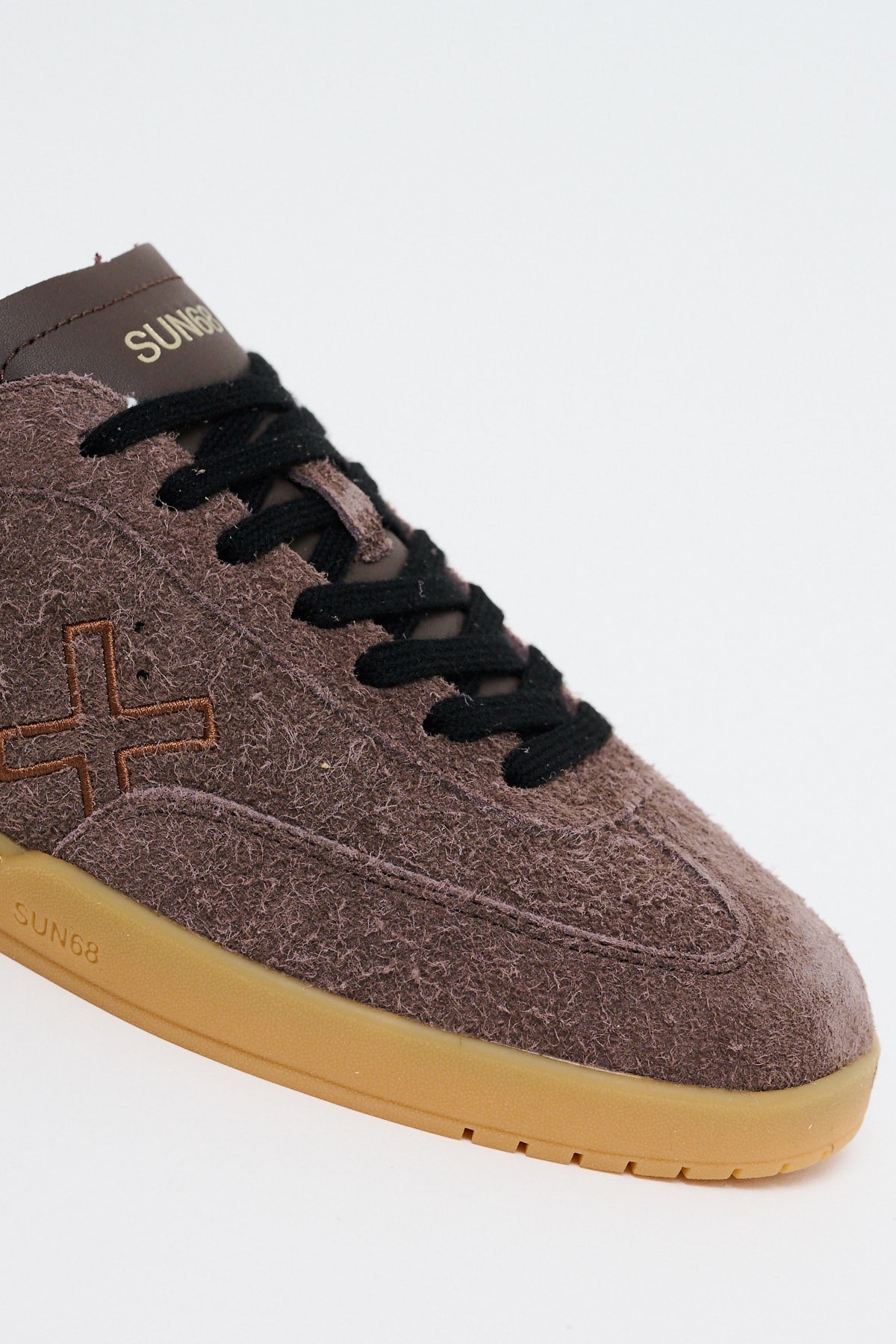Sneakers California Sun Suede Marrone
