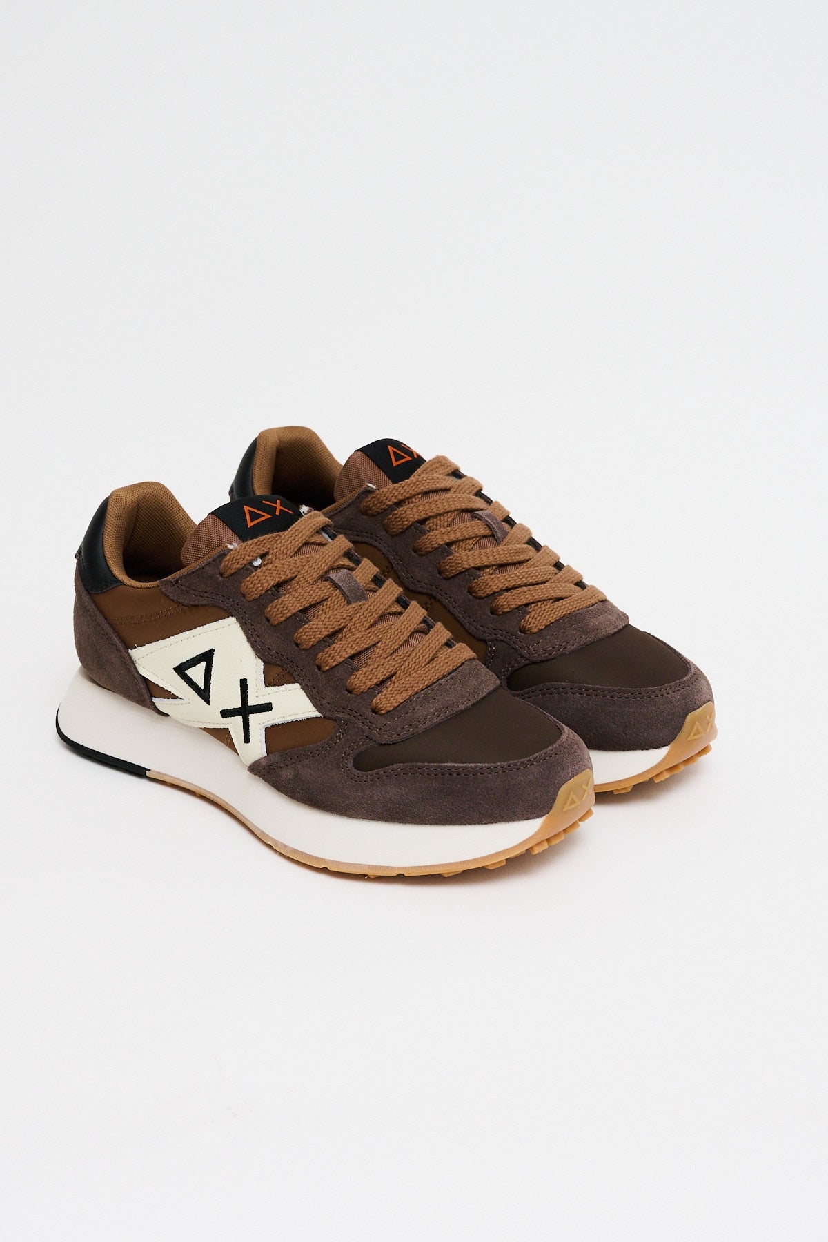 Sneakers Jaki Bicolor Marrone