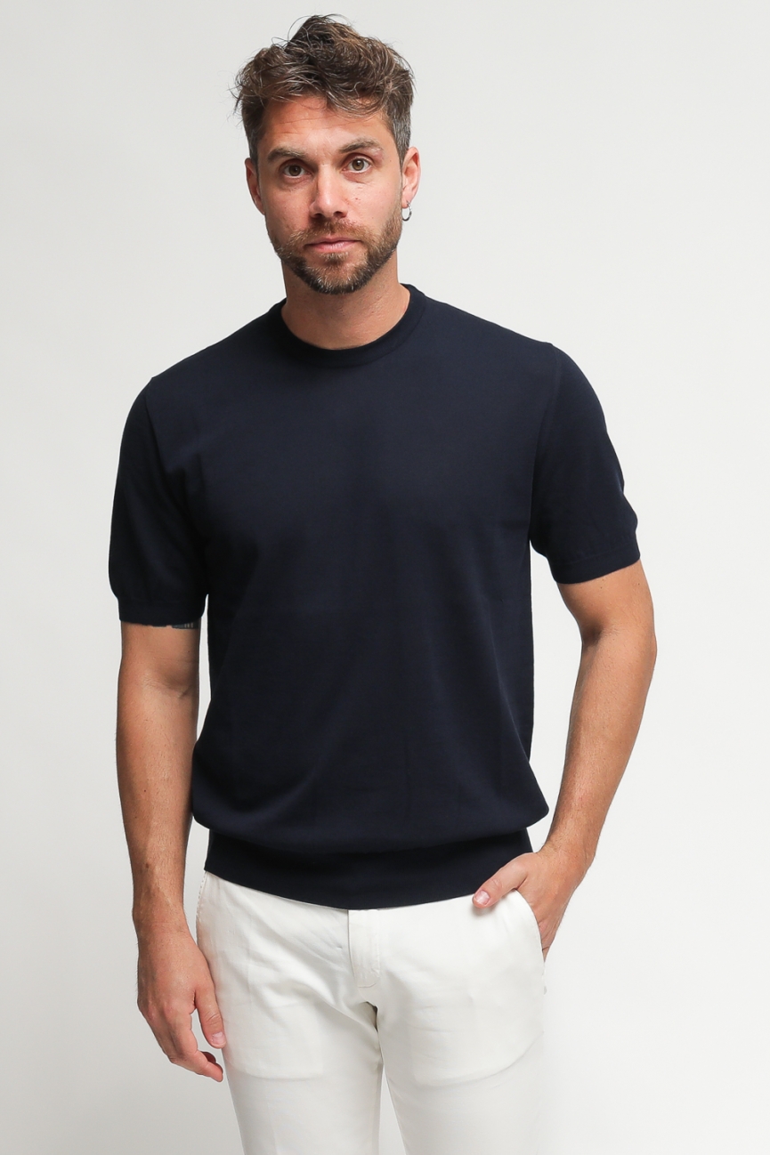 Navy Sail T-shirt Uomo Girocollo A Maniche Lunghe: In Offerta A 19.99€ Su - Foto 13
